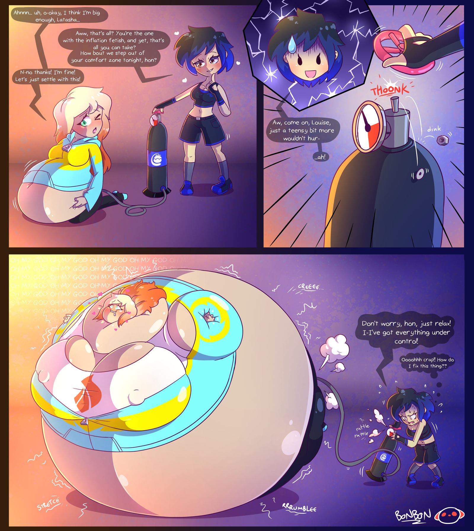 Too far out of her comfort zone (Gift)