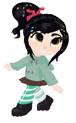 Vanellope Von Schweetz - Mspaint