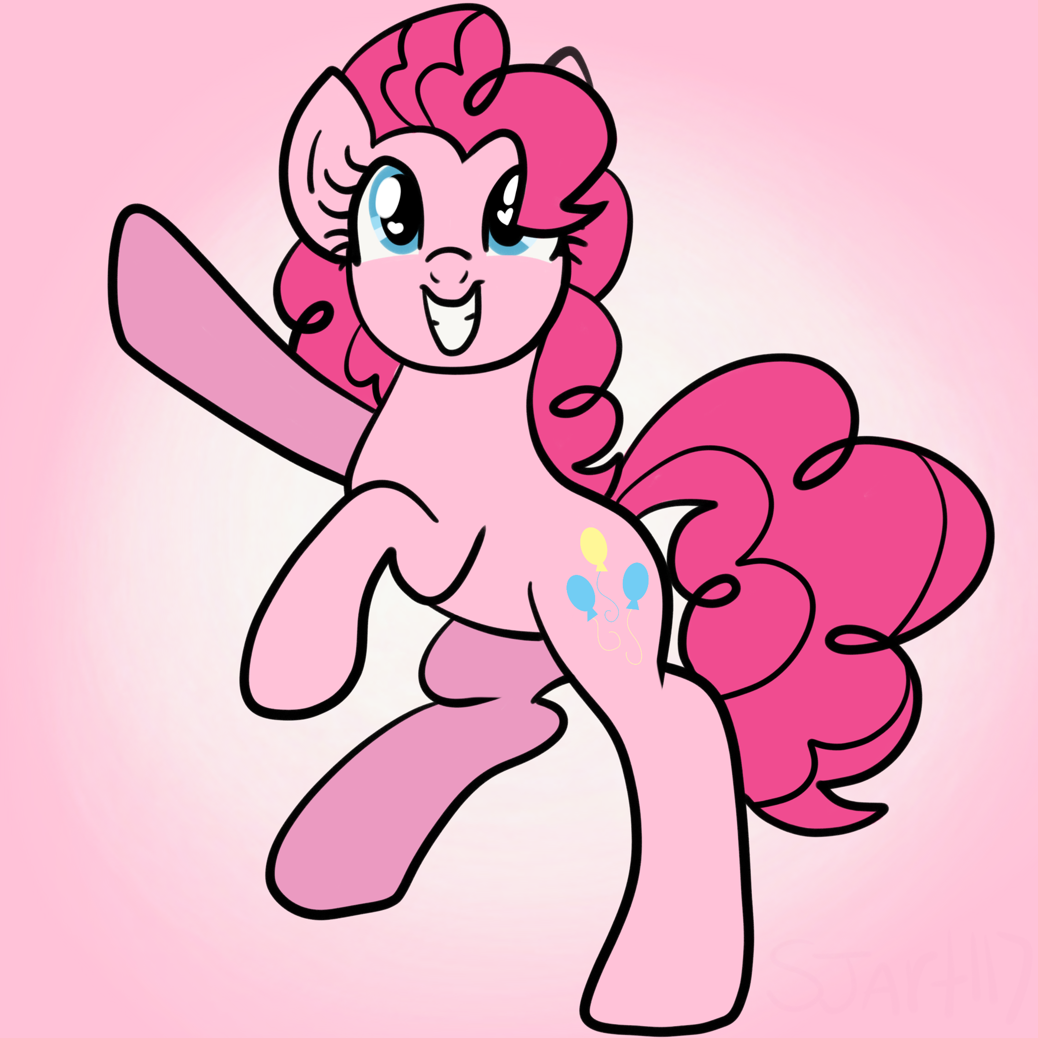 That Pink Pony by SJArt117 on DeviantArt

