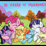 10 Years of Friendship - MLPFIM 10th Anniversary