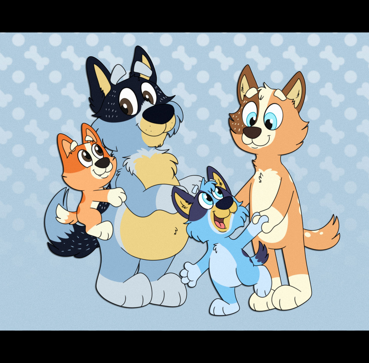 Bluey Adventure Deviantart Bluey! by queenawoo on DeviantArt