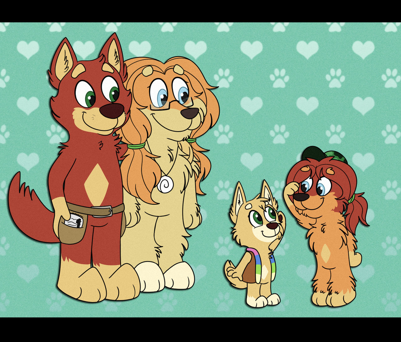 Rusty, Indy, and their Indlings by queenawoo on DeviantArt