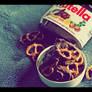 Nutella + Pretzels