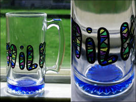 S t a i n e d Glass- Milk Mug