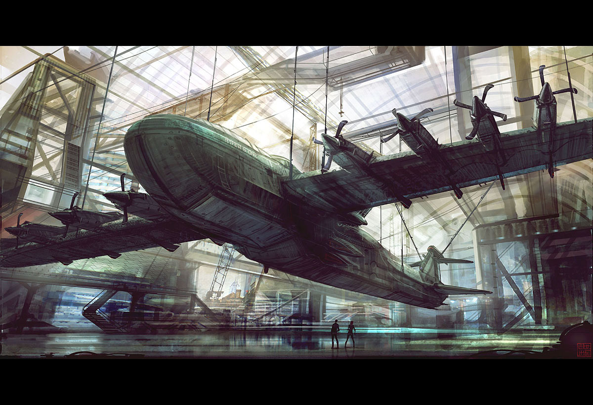 Hyper G One - hangar