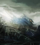 Spaceship Crashsite by Hideyoshi