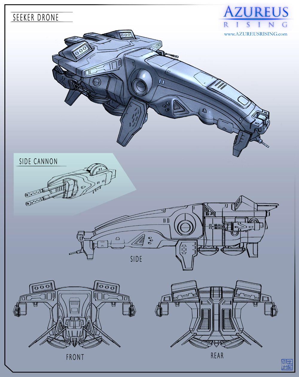 Azureus Rising - Seeker Drone