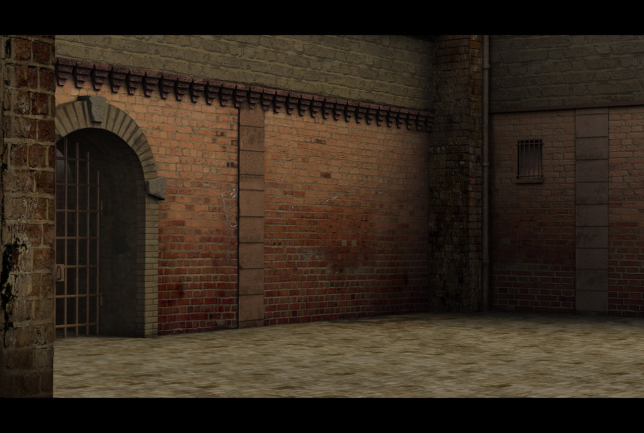 Prison Matte Painting - Day