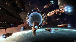 Galaxy on Fire: Alliances - Terran Jumpgate
