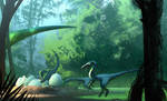 Dinosaur Hatchery by Hideyoshi