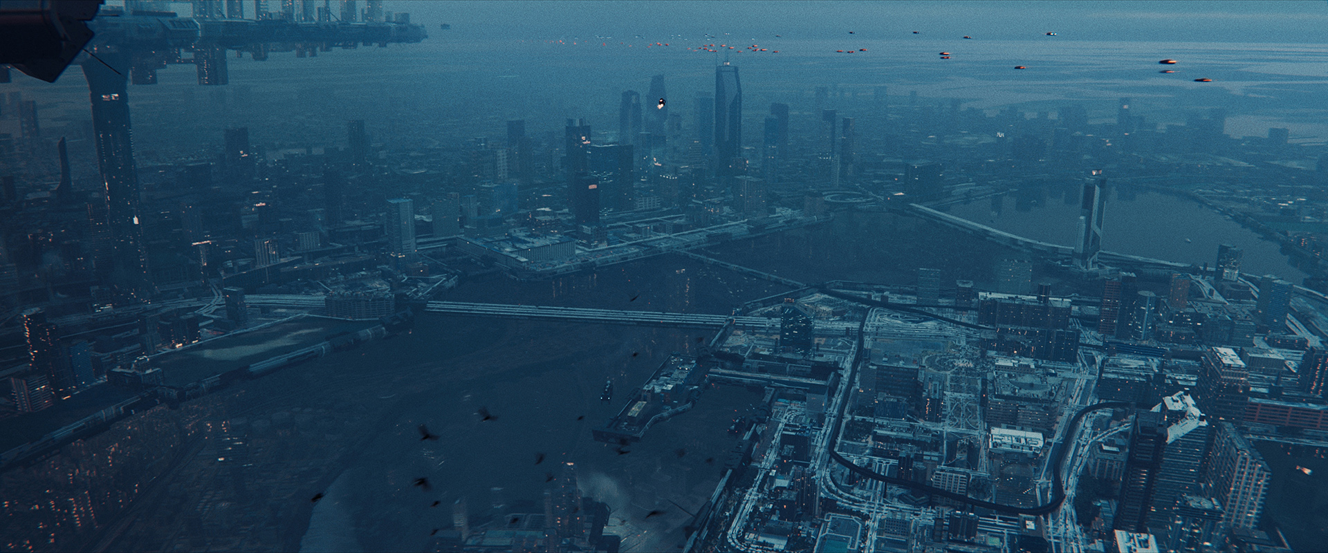 Terrace City - Overcast Mood - Blender VFX