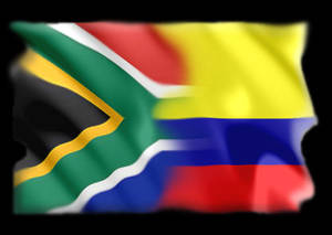 Colombia-South Africa Flag