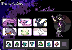 Trainer's card-Leiko