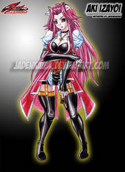 Long Haired Aki Izayoi by jadenkaiba