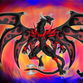 Commission: Red Eyes Hybrid Dragon