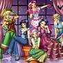 Commission: MLP Gala Dresses Human Versions