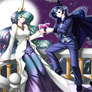 Commission: Celestia and Luna