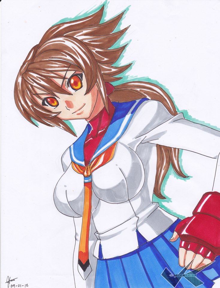 Art : Yui on Copic Markers