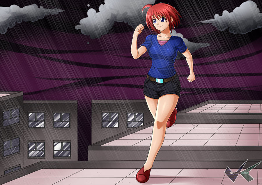 Commission: Cora-Bolt Rainfall Profile Art