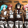 Commission : Shingeki no Kyojin Picture Taking