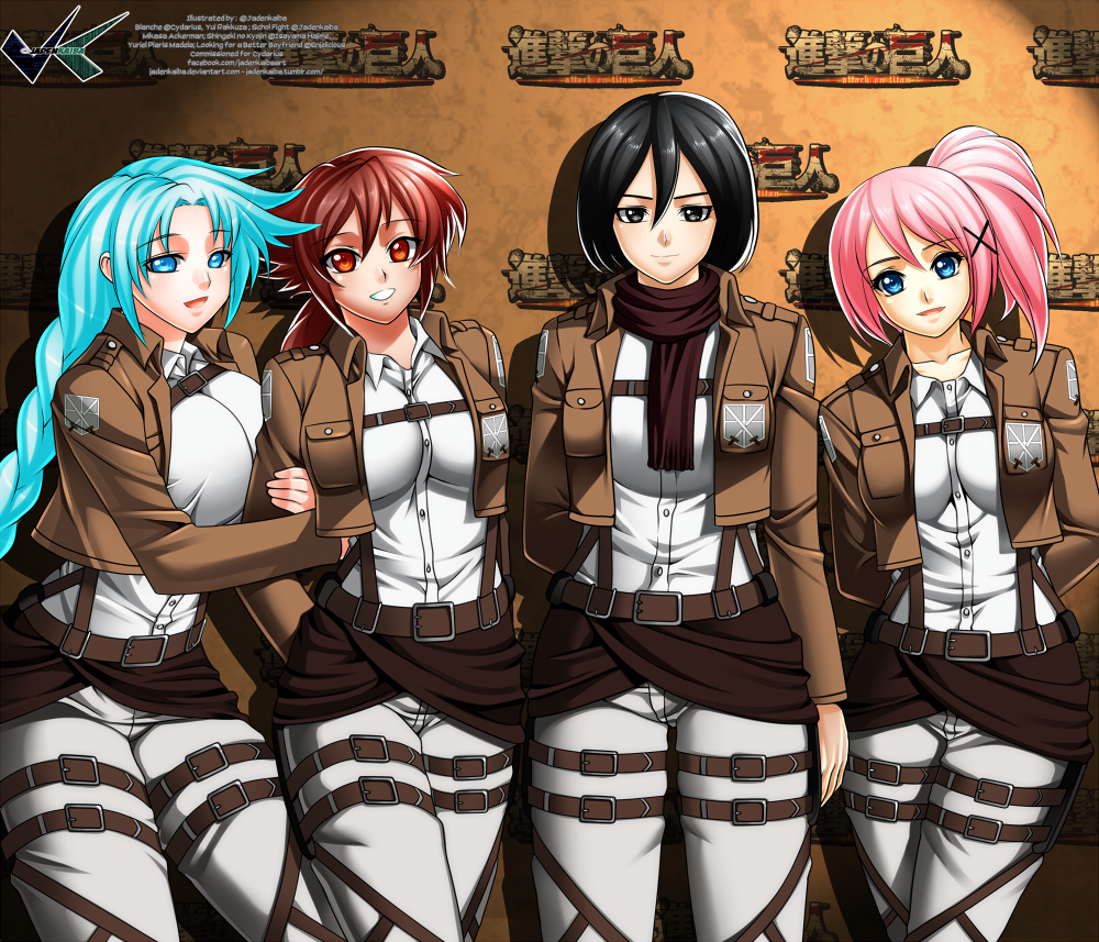 Commission : Shingeki no Kyojin Picture Taking