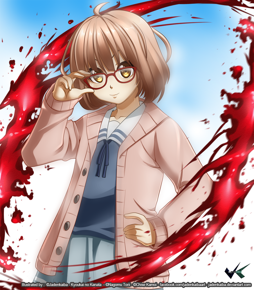 Kyoukai no Kanata ~ Mirai Kuriyama by DarkMaza on DeviantArt