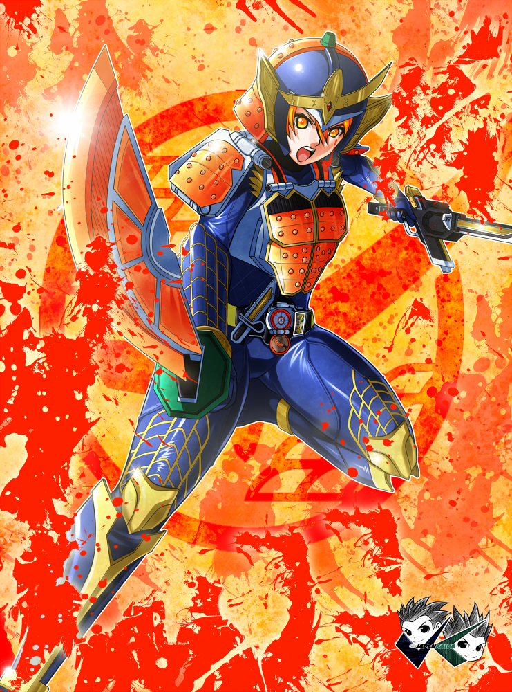 COMMISSION - Bishoujo Rider Gaim