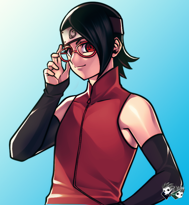 Sarada Uchiha by thatguy999 on DeviantArt