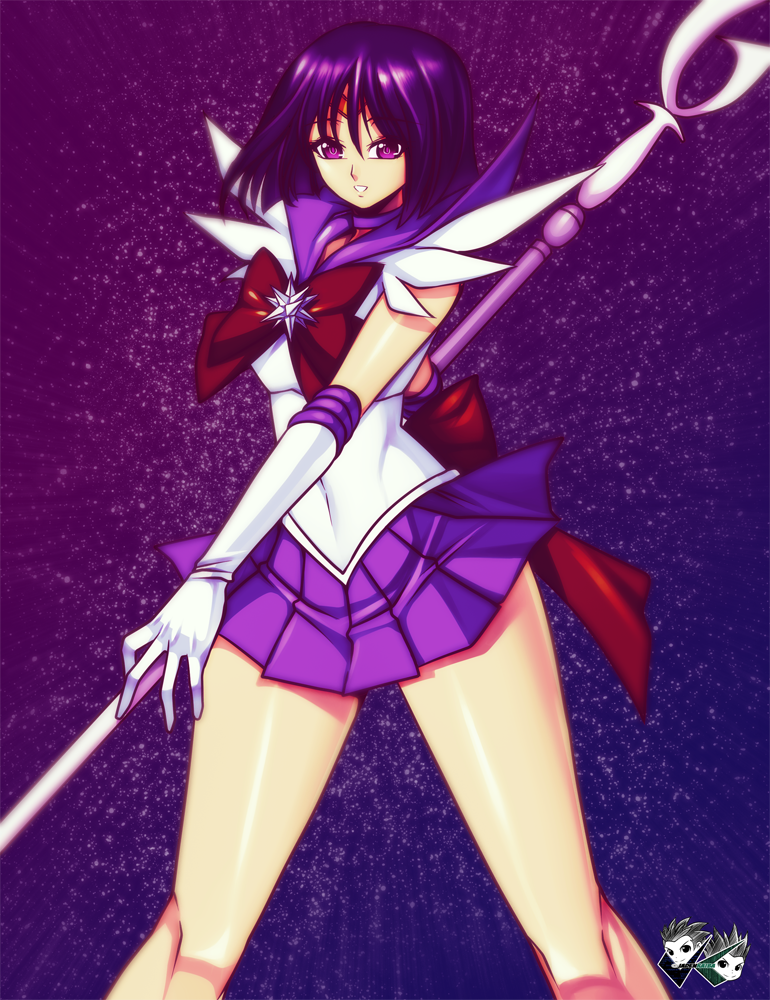 Jadenkaiba Draws : Sailor Moon S - Sailor Saturn