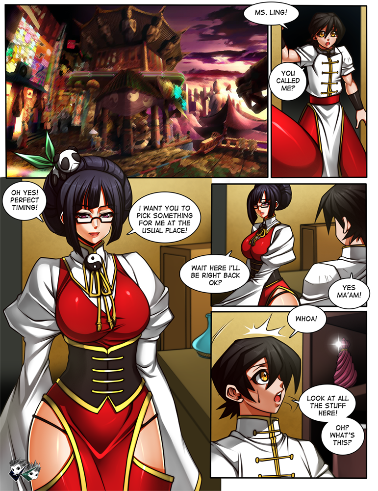 MANGA COMMISSION: Litchi's New Change Page 1