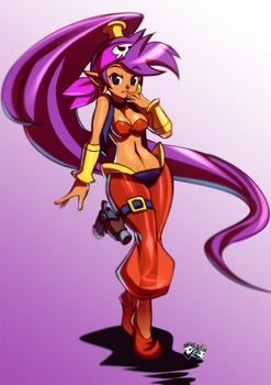 QUICK SKETCH ART  - Shantae