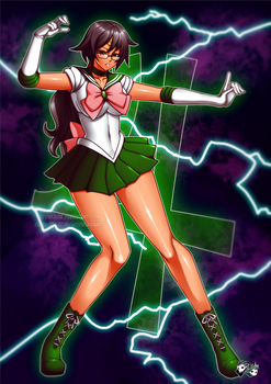 BIRTHDAY COMMISSION : Sailor Jupiter Aria