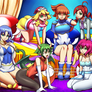 COMMISSION : Puyo Puyo Girls Harem