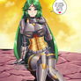 COMMISSION: Palutena  Battle Armor