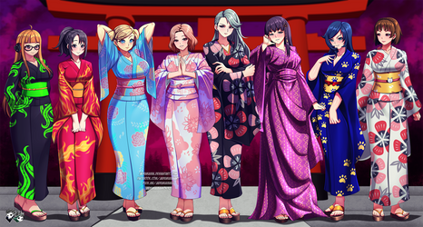 COMMISSION: Persona 5 Yukata