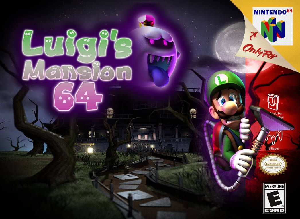 Luigi's Mansion 4 poster by barbaracatelyn on DeviantArt
