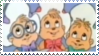 Chipmunks stamp