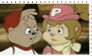 Alvin and the Chipmunks couples stamp