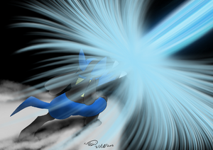 Lucario's Aurastorm