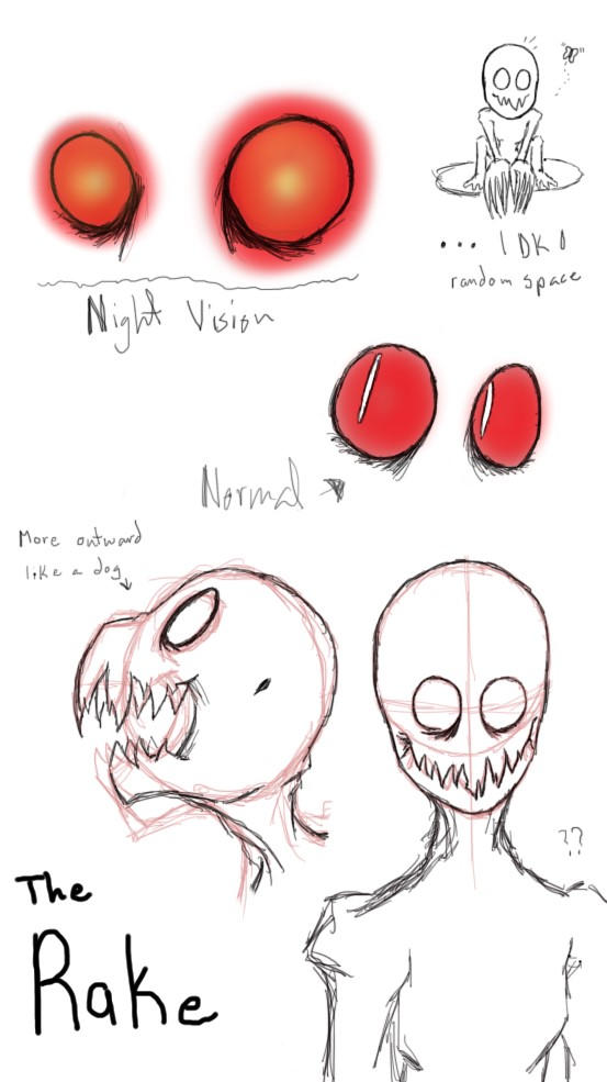 The Rake 1 by LilCrypticCreepy on DeviantArt