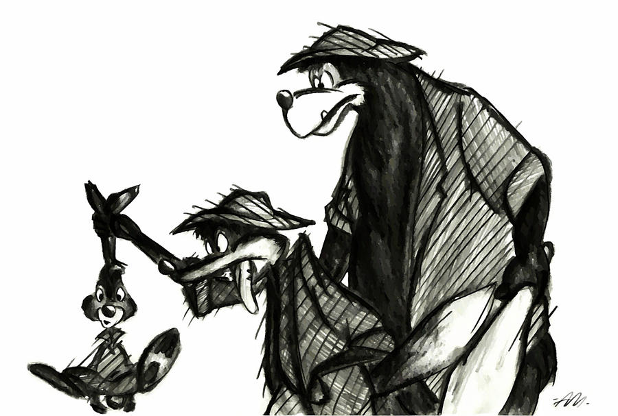 Brer Fox Vector Br'er Fox and Br'er Bear by jailhouse6240 on DeviantArt