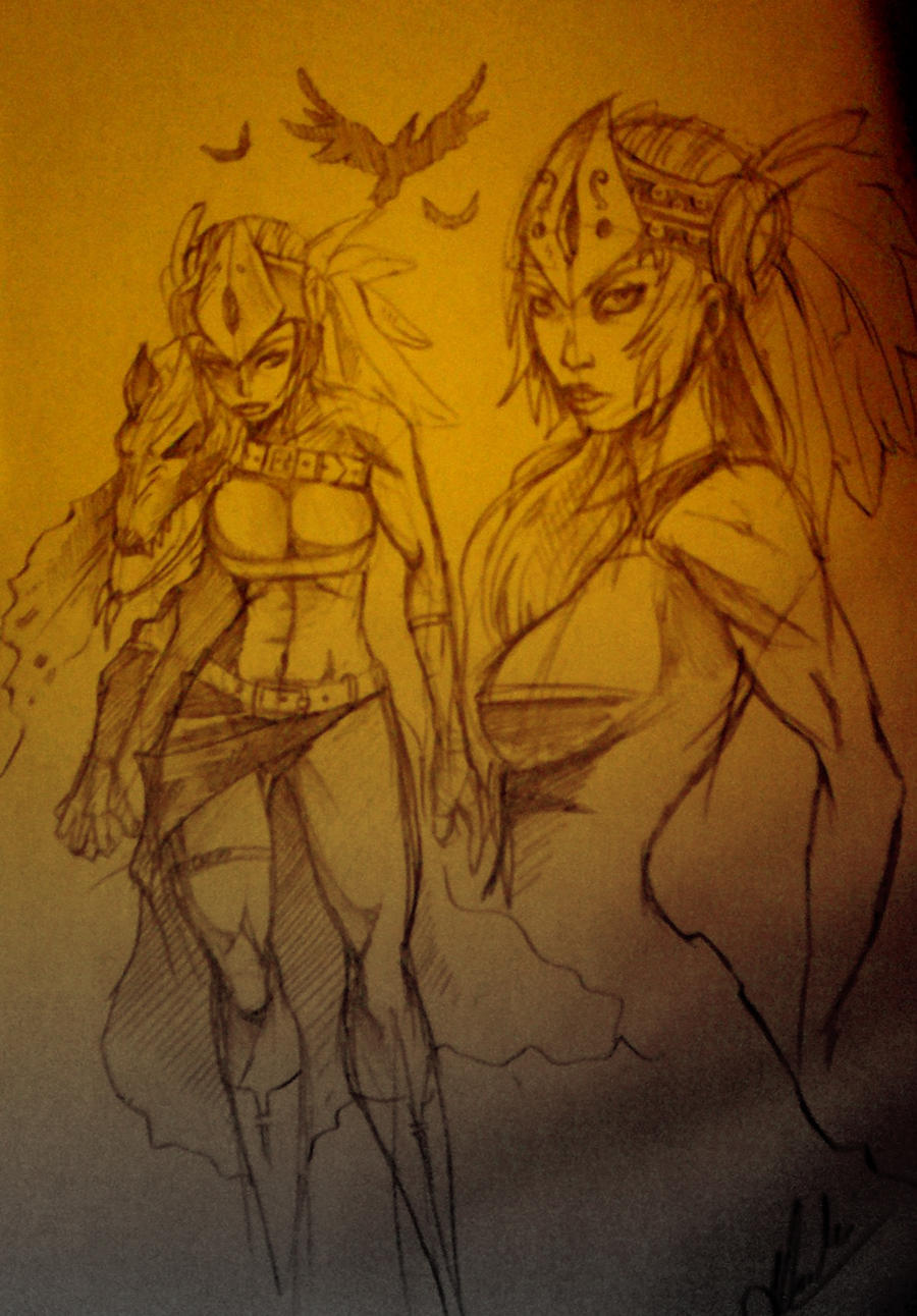 Valkyrie sketch