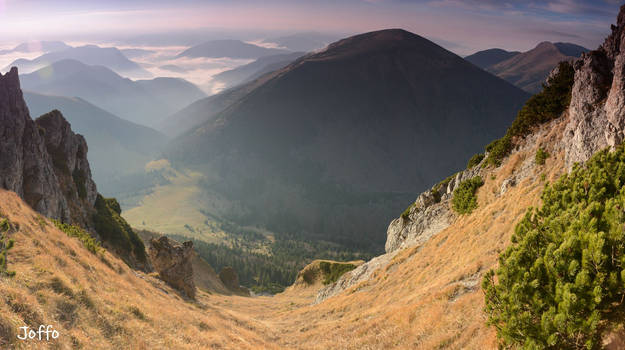 Rozsutec autumn panorama