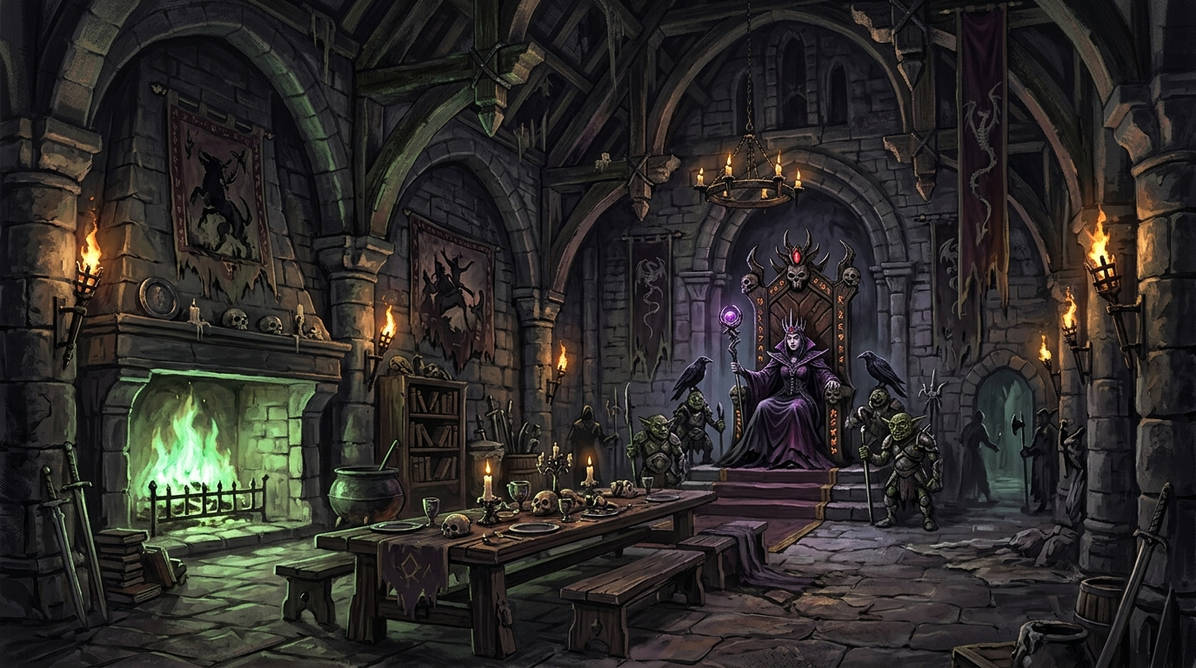The great hall by mattimeocornflower on DeviantArt