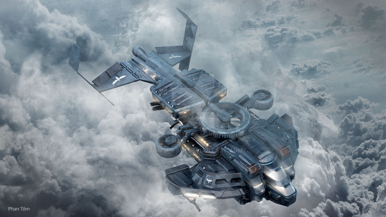 THOR GUNSHIP by TomShrimp on DeviantArt