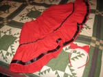Red lolita skirt