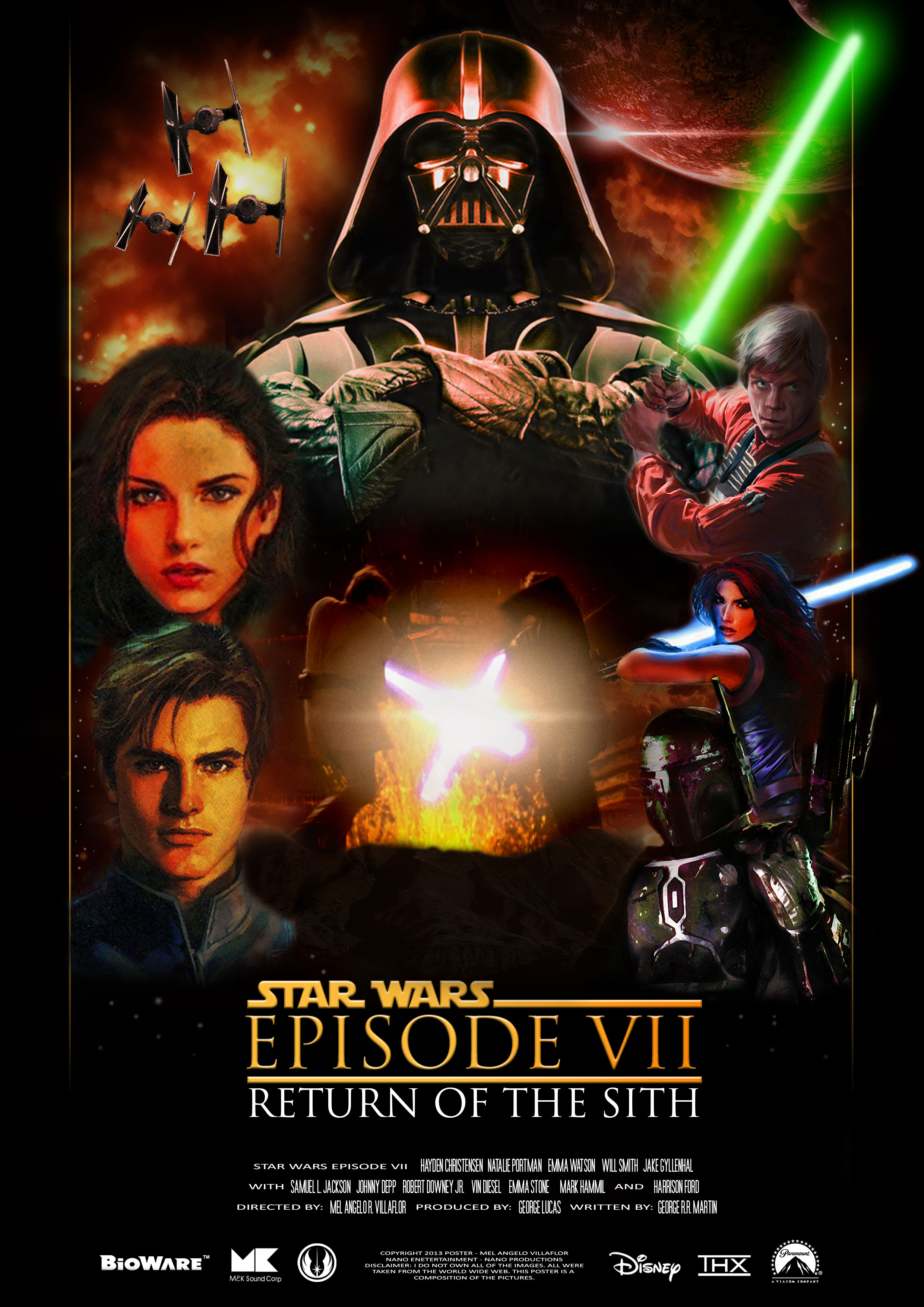 Star Wars Episode VII Fan-made poster by drakomel777 on ...