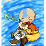 CG-edit: Aang and Appa