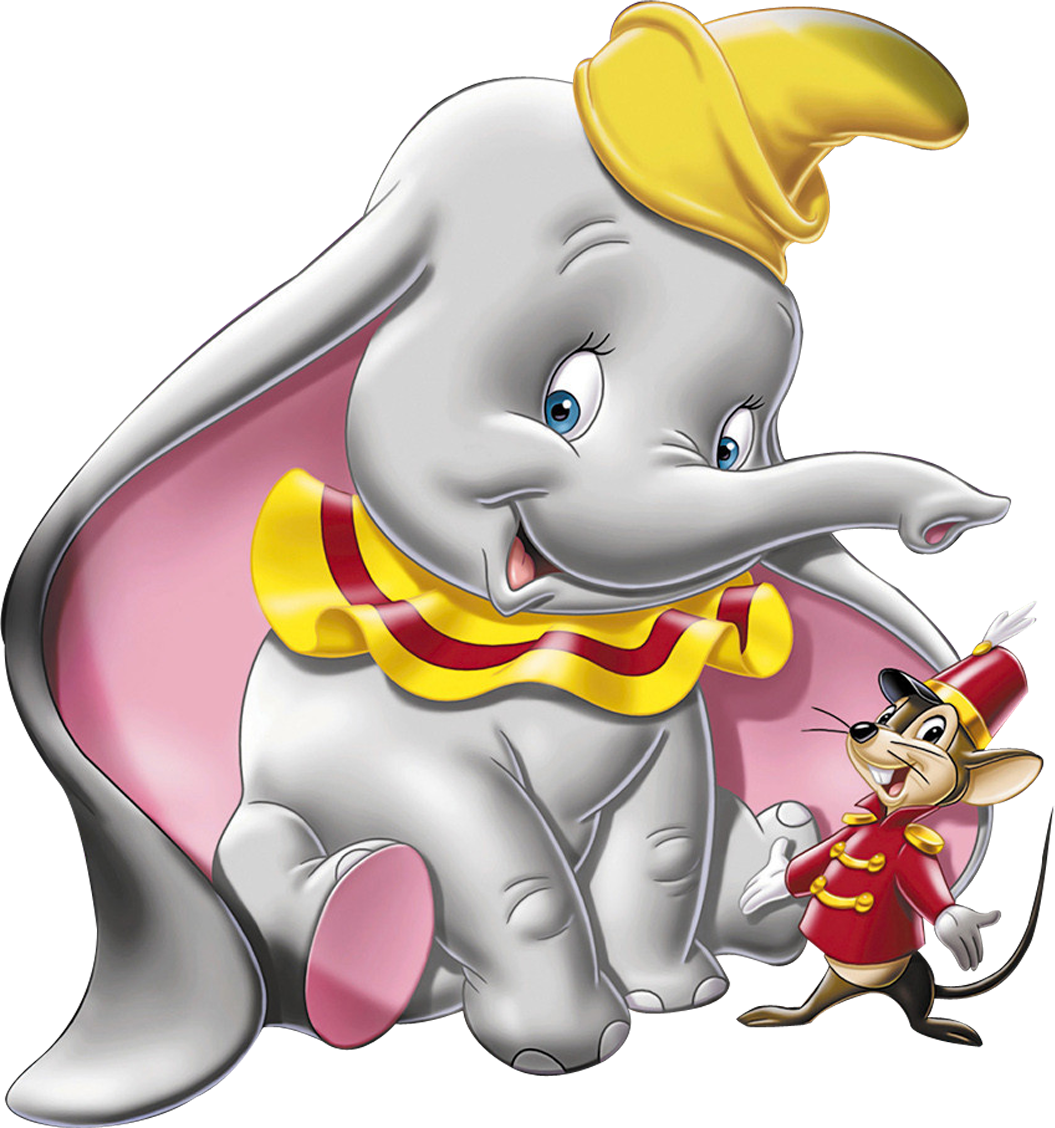 Dumbo and Timothy Q. Mouse transparent background by NAUFALISBACK on ...