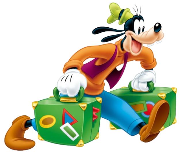 Goofy with luggage PNG by NAUFALISBACK on DeviantArt